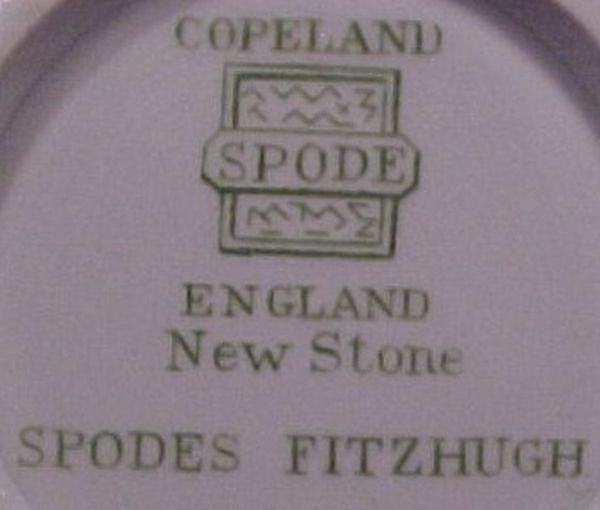 Spode Fitzhugh Green Covered Muffin Plates